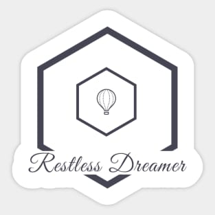 Restless Dreamer Sticker